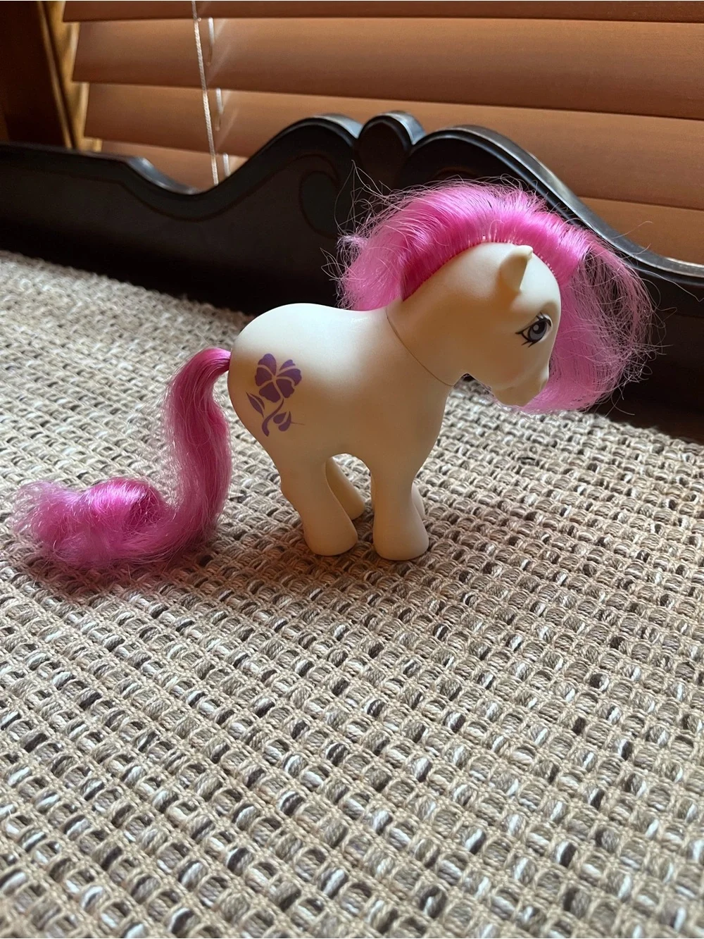 Vintage My Little Pony So Soft Best Wishes Glory Birthflower Sunlight Rainbow